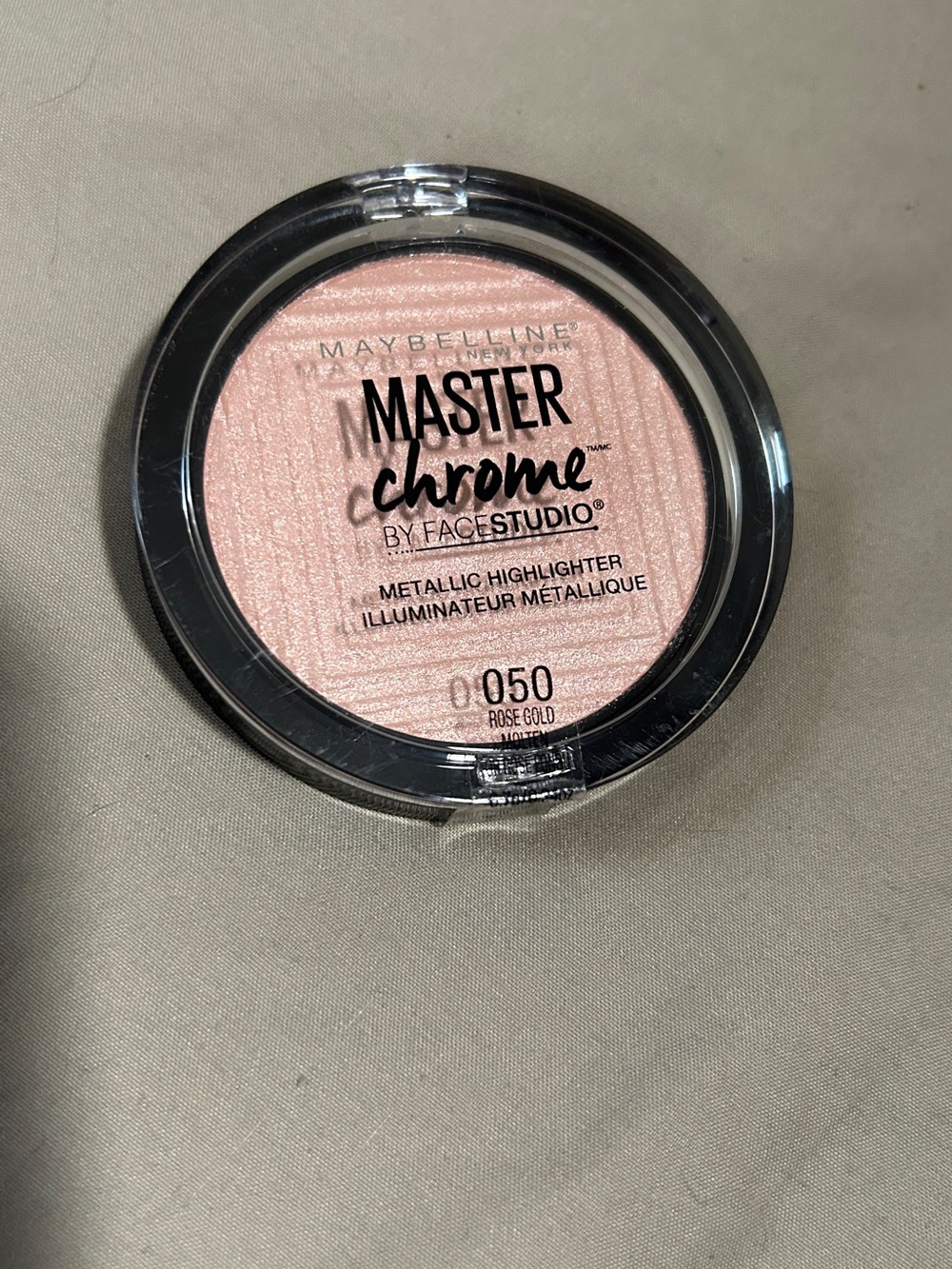 Maybelline Master Chrome Highlighter - Rose Gold Shimmer